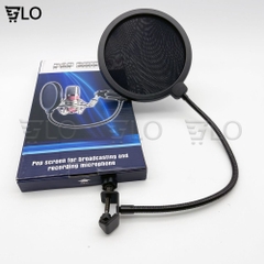 Màng Lọc Âm Thanh POPshield Cho Micro Thu Âm, Giải Pháp Tối Ưu Cho Âm Thanh Sạch, Sắc Nét