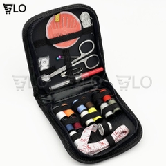 Bộ Kim Chỉ Khâu Gấp Gọn Cho Công Việc May Vá, Thêu Thùa, Đầy Đủ Vật Dụng Kèm Theo Như Hình