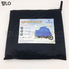 Áo Bạt Phủ Trùm Xe Máy Vải Dù Phủ PU Chống Thấm Tuyệt Đối, Trùm Được Các Dòng Xe Lead, SH, AB, Vario, Vespa,...