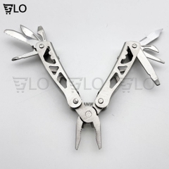 Kềm Thép Đa Năng 11.5cm, Gồm Tua Vít, Cưa, Dao, Dũa, Dùi, Mở Nắp Chai,..., Nhỏ Gọn Phù Hợp Đi Phượt