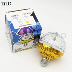 Bóng Đèn Led 7 Màu Vũ Trường Xoay Cảm Ứng Đuôi E27, Mang Không Gian Sống Động Ngay Tại Nhà Bạn