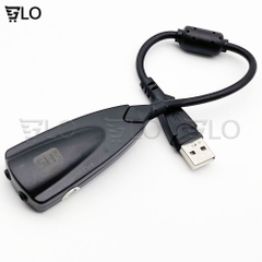 USB Sound Card Cao Cấp 5HV2 7.1 – Âm Thanh Đỉnh Cao, Dễ Dàng Sử Dụng