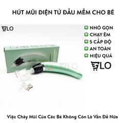 Hút Mũi Điện Tử Đầu Mềm Cho Bé