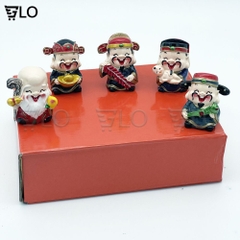 Bộ Tượng 5 Ông Thần Tài May Mắn Phong Thủy