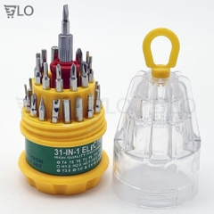 Bộ Vít Tròn Có 31 Đầu Thay Thế 31 In 1 Nhỏ Gọn, Sửa Chữa Dễ Dàng, Tiện Lợi