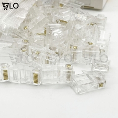 Combo 100 Đầu RJ-45 Cat5/5e Tenda Loại Tốt