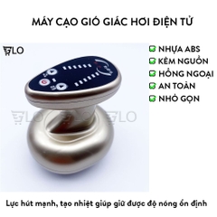 Máy Cạo Gió Giác Hơi 1660 Điện Tử, Dụng Cụ Hút Chân Không Cầm Tay Công Nghệ Mới Xua Tan Mệt Mỏi