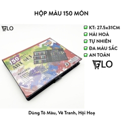 Hộp Màu 150 Món Cho Bé Hàng Đẹp