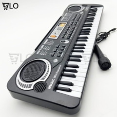 Đàn Piano Electronic Keyboard 61 Phím Kèm Mic Cho Bé