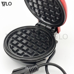 Máy Nướng Làm Bánh Quế Waffle Dash Màu Đỏ