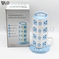 Ổ Cắm Điện Đa Năng 2-3-4-5 Tầng Tích Hợp 3 cổng USB