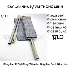 Cây Lau Nhà Tự Vắt Thông Minh