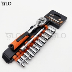 Bộ Cờ Lê Ổ Cắm Ratchet Đa Chức Năng, Bộ Khẩu Tay Vặn 1/4