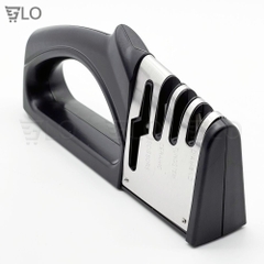 Dụng Cụ Mài Dao Kéo 4 In 1 Cao Cấp Thép Không Gỉ, Giúp Mài Nhanh, Siêu Sắc Bén, Lưỡi Mài Phủ Gốm Ceramic