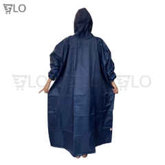 Áo Mưa Bít Vải Dù Da Cá Cao Cấp Người Lớn Đủ Màu 1.4m