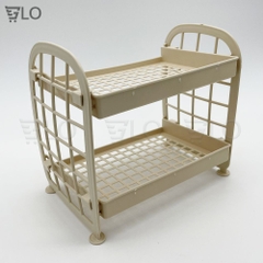 Kệ Nhựa 2 Tầng Mini Đựng Đồ Văn Phòng, Phòng Tắm, Nhà Bếp, Gọn Gàng Mọi Góc Nhà – Tối Ưu Không Gian Sống