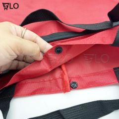 Xe Kéo Đi Chợ Dạng Túi Dài Có Bánh Xe