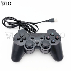 Tay Cầm Chơi Game Đơn Có Rung Cổng USB - Gamepad Cho PC Laptop Chơi FO4