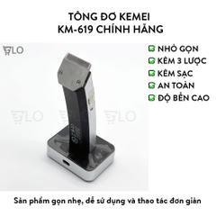 Tông Đơ Kemei KM-619 Chính Hãng