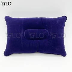 Gối Hơi Du Lịch Tựa Lưng Hình Vuông 38x24cm - Thư Giãn Mọi Lúc, Dễ Dàng Mọi Nơi