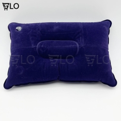 Gối Hơi Du Lịch Tựa Lưng Hình Vuông 38x24cm - Thư Giãn Mọi Lúc, Dễ Dàng Mọi Nơi