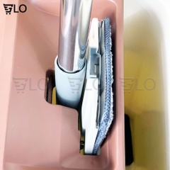 Bộ Cây Lau Nhà 2 Ngăn Kèm Thùng Tự Vắt Tiện Dụng