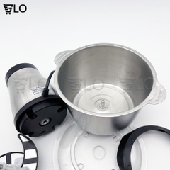 Máy Xay Thịt Đa Năng Cối Inox 304 4 Lưỡi Siêu Bén Chính Hãng, Công Suất 250w