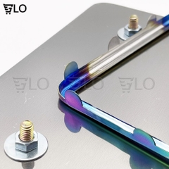 Khung Biển Số Xe Titan 7 Màu Dành Cho Xe Máy Kèm Mica