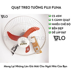 [Hỏa Tốc HCM] Quạt Treo Tường Fuji, Funa Cực Mát
