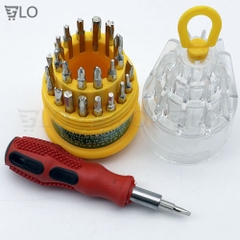 Bộ Vít Tròn Có 31 Đầu Thay Thế 31 In 1 Nhỏ Gọn, Sửa Chữa Dễ Dàng, Tiện Lợi