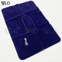 Gối Hơi Du Lịch Tựa Lưng Hình Vuông 38x24cm - Thư Giãn Mọi Lúc, Dễ Dàng Mọi Nơi