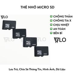 Thẻ nhớ Micro SD 4gb-8gb-16gb-32gb-64gb Class 10 Bảo Hành 1 Năm