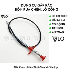 Dụng Cụ Gắp Rác Bồn Rửa Chén, Lỗ Cống - Thông Tắc Nhanh – Gắp Rác Gọn – Không Cần Gọi Thợ