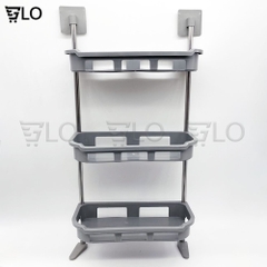 Kệ 2-3 Tầng Đặt Bồn Nhà Tắm, Nhà Bếp Khung Inox, Tiện Lợi và Ngăn Nắp