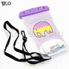 Bao Túi Chống Thấm Nước Điện Thoại Di Động Trong Suốt, Có Dây Đeo Cổ Và Khóa, Cảm Ứng, Chụp Hình Khi Đi Biển, Bơi Lội