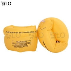 Combo 2 Chiếc Phao Tay Tập Bơi Cho Trẻ Em Và Người Lớn Đủ Màu Cam, Xanh, Hồng, Vàng