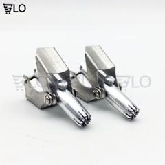 Máy Tỉa Lông Mũi Inox Không Gỉ Đầu Tròn Không Dùng Pin Có Thể Rửa Sạch