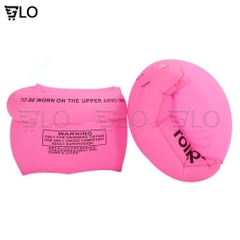Combo 2 Chiếc Phao Tay Tập Bơi Cho Trẻ Em Và Người Lớn Đủ Màu Cam, Xanh, Hồng, Vàng