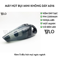 Máy Hút Bụi Mini Đa Năng Cầm Tay Cao Cấp Không Dây A016