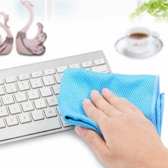 Khăn Lau Vảy Cá Siêu Sạch - Không Rụng Lông, Siêu Thấm Hút, Kích Thước 25x25cm