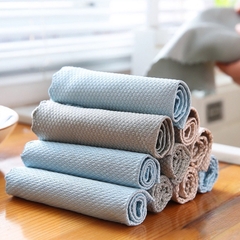 Khăn Lau Vảy Cá Siêu Sạch - Không Rụng Lông, Siêu Thấm Hút, Kích Thước 25x25cm