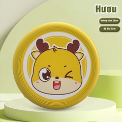 Đồ Chơi Ném Đĩa Bay Mềm Cho Bé Loại 20cm An Toàn Nhiều Họa Tiết Vui Nhộn Dễ Thương