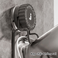 Móc Treo Thau Chậu Nhà Tắm Hút Chân Không Chịu Lực, Giá Cốc Hút Treo Đồ Đa Năng Không Khoan Đục