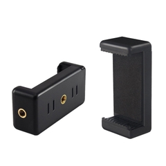 Bộ Kẹp Điện Thoại Kèm Bi Cầu Xoay 360 Độ Có Thể Lắp Đèn Livestream, Chân Đèn, Tripod, Gậy Chụp Ảnh, Giá Đỡ Điện Thoại
