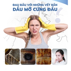 Bình Xịt Tẩy Dầu Mỡ Nhà Bếp CleanZ 450ml Đánh Bay Vết Bẩn Cứng Đầu Trên Xoong Nồi, Tường Gạch, Lưới Máy Hút Mùi