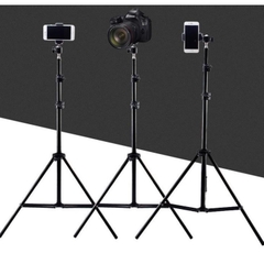 [Hỏa Tốc] Chân Đèn Live Cao 2.1m Studio, Chân Đèn Flash Cho Livestream Chụp Ảnh, Quay Phim, Điện Thoại, Máy Chiếu