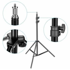 [Hỏa Tốc] Chân Đèn Live Cao 2.1m Studio, Chân Đèn Flash Cho Livestream Chụp Ảnh, Quay Phim, Điện Thoại, Máy Chiếu