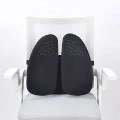 Đệm Tựa Lưng Văn Phòng Có Túi Khí Công Thái Học, Tựa Lưng Ghế Văn Phòng Ergonomic Dùng Được Cả Trên Ô Tô