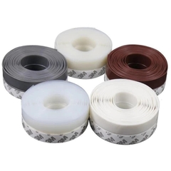 Cuộn 50-100m Ron Dán Che Khe Cửa Sổ - Chặn Gió, Cách Âm, Ngăn Bụi & Côn Trùng - Băng Keo Dán Chân Cửa Chống Ồn
