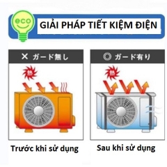 Tấm Che 94.5 x 47 x 0.4cm Giảm Nhiệt Cho Cục Nóng Máy Lạnh Giúp Chống Bụi Chống Nước Chống Nắng Hiệu Quả